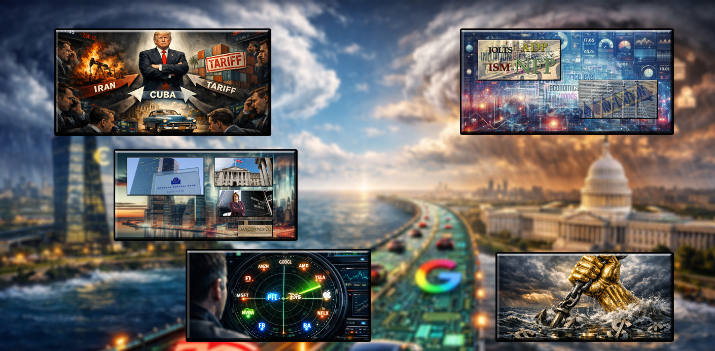 A semana que começa Bancos centrais, emprego e resultados